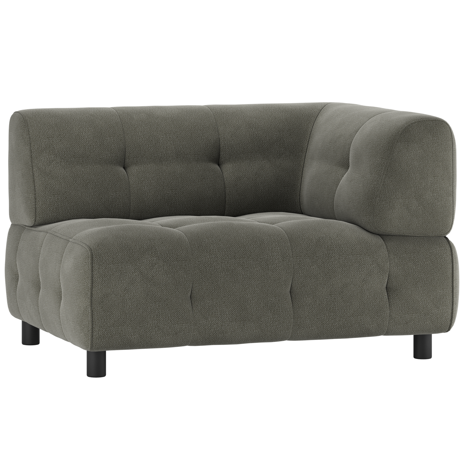 WOOOD Louis 1,5-Zits Element Met Arm - Polyester - Leaf - 73x122x90