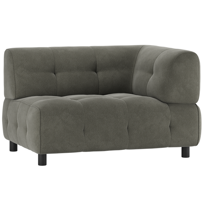 WOOOD Louis 1,5-Zits Element Met Arm - Polyester - Leaf - 73x122x90