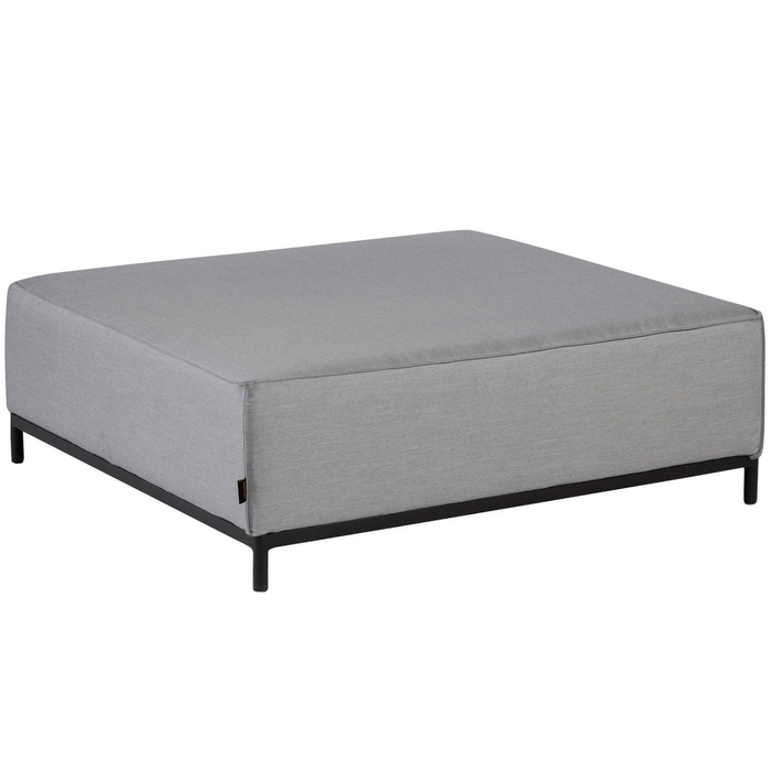 WOOOD 1-Zitselement Buiten - Aluminium - Grijs - 36x105x105