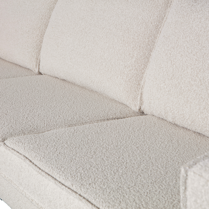 WOOOD Rodeo 3-Zits Bank - Velvet - Naturel - 85x277x86