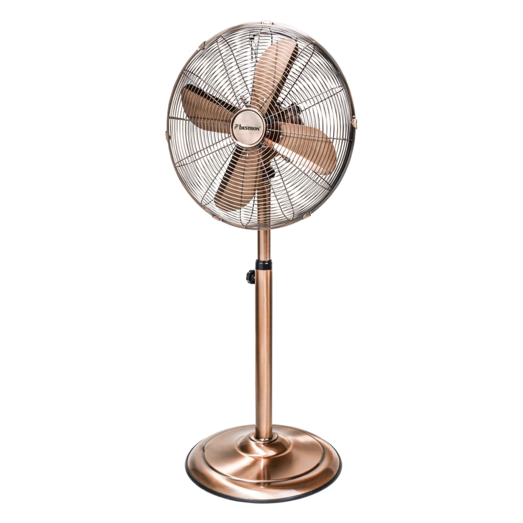 Bestron Staande ventilator DFS45SCO 45 cm koperkleurig