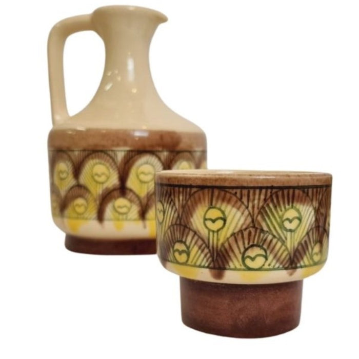 Karaf Met 6 Bekers Vintage