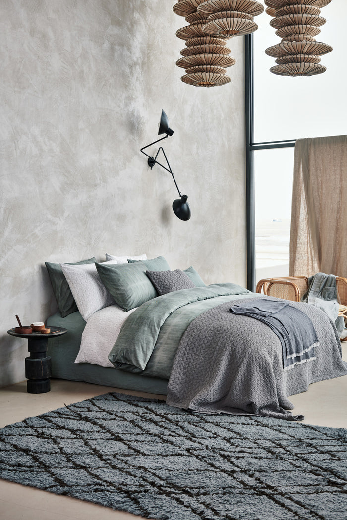 Dekbedovertrek Pure 58 Smoke Green 140x220 Cm