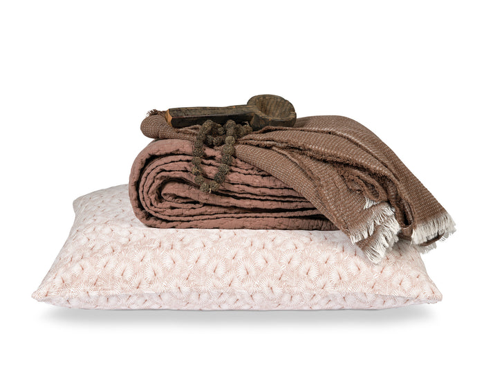 Dekbedovertrek Pure 58 Brownie 140x220 Cm