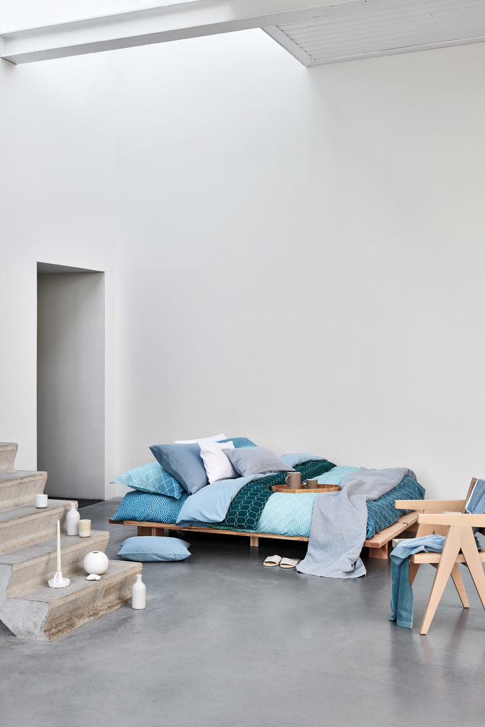 Dekbedovertrek Gradient Pearl Blue 200x220 Cm