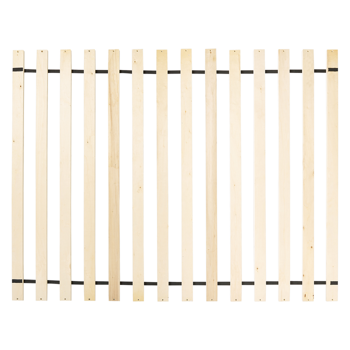 Beliani - MILLAY - Bed - Wit - 140 x 200 cm - Stof