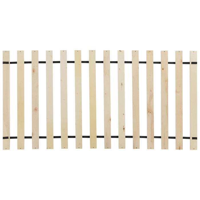 Beliani - ANET - Bed - Beige - 90 x 200 cm - Fluweel