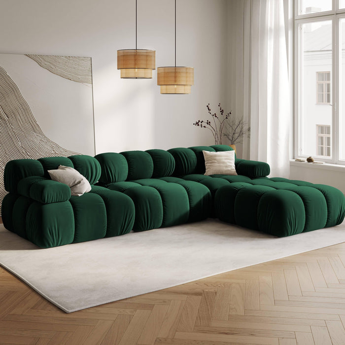 Milo Casa Tropea Modulaire 3-zitsbank - Flessengroen