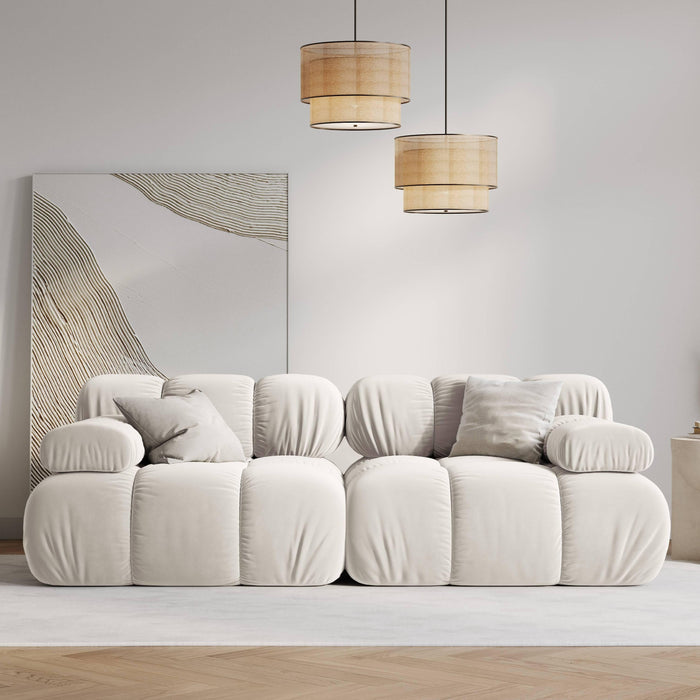 Milo Casa Tropea Modulaire 2-zitsbank - Lichtbeige