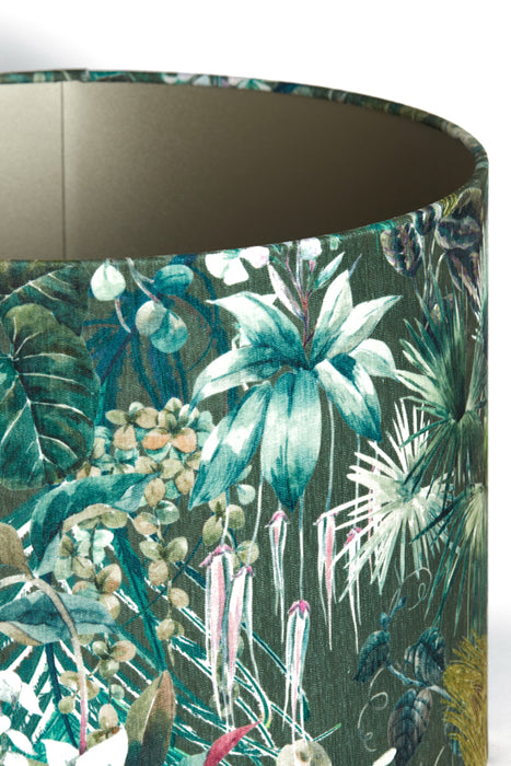 Light & Living Light&living Kap cilinder 30-30-21 cm XENIA FLORA groen