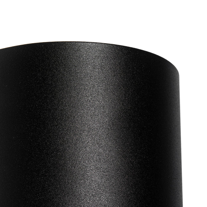 QAZQA Smart wandlamp zwart met messing incl. Wifi G9 - Sabbio