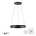 Neuhaus PURE® Hanglamp PURE®-E-CLIPSE e-Lift  Grey  Ø 70cm  incl.