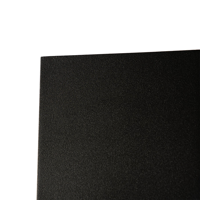 QAZQA Wandlamp zwart incl. LED en touch dimmer oplaadbaar - Joris