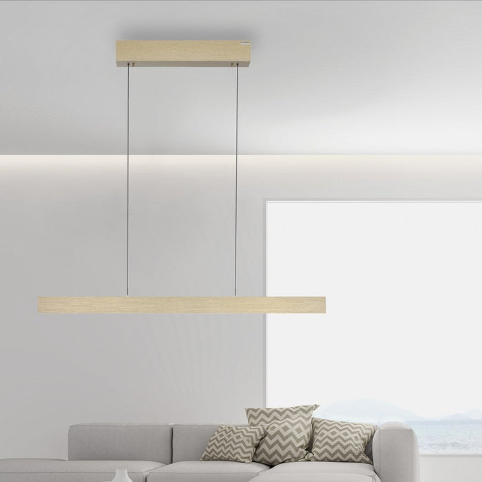 Neuhaus PURE® Hanglamp PURE E-MOTION Gold e-LIFT  120cm incl. Remote