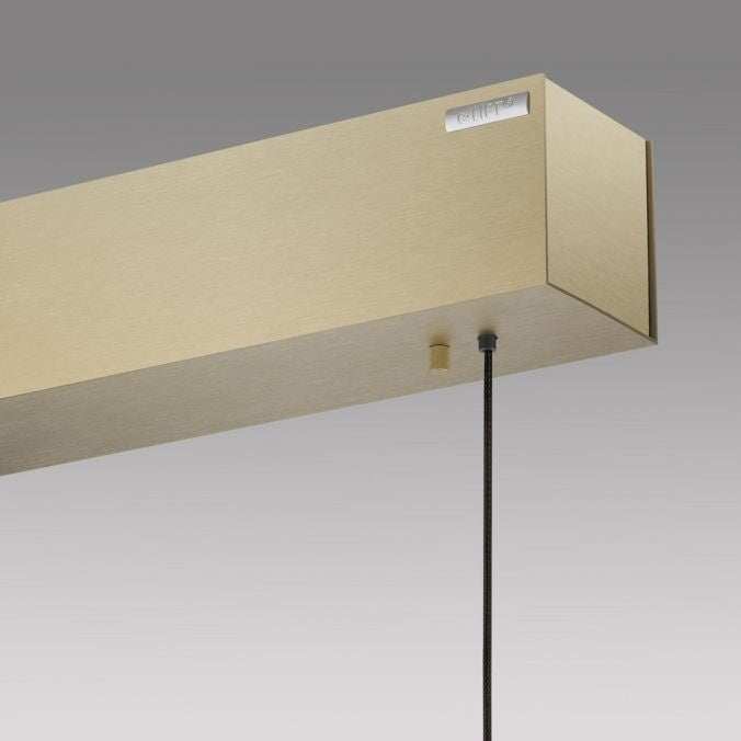 Neuhaus PURE® Hanglamp PURE E-MOTION Gold e-LIFT  120cm incl. Remote