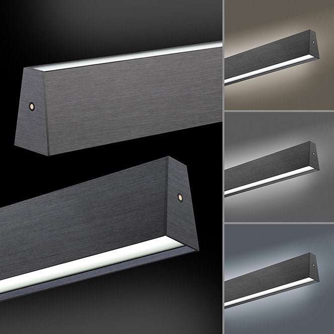 Neuhaus PURE® Hanglamp PURE E-MOTION Grey e-LIFT  120cm incl. Remote