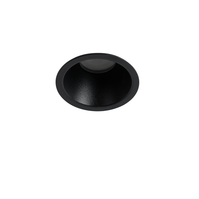 QAZQA Moderne inbouwspot zwart 35 mm IP44 - Dept