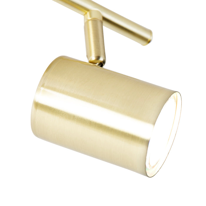 QAZQA Smart plafondlamp messing verstelbaar incl. 2 Wifi GU10 - Jeana