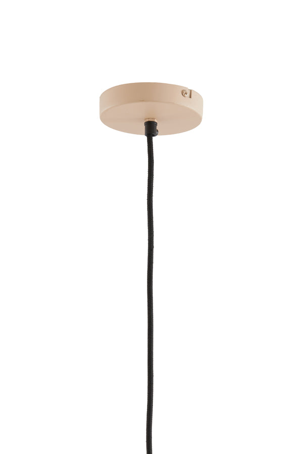 Light & Living Light&living Hanglamp Ø45x60 cm NIKKI gaas oud roze