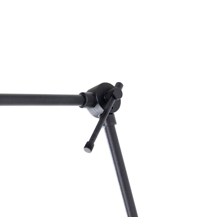 QAZQA Moderne wandlamp zwart verstelbaar - Blitz