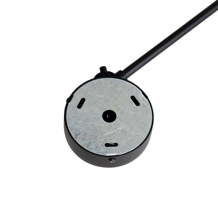 QAZQA Moderne wandlamp zwart verstelbaar - Blitz