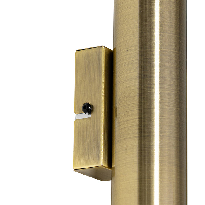 QAZQA Moderne wandlamp brons 2-lichts - Jeana