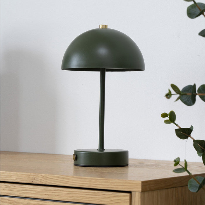 Artichok Lumi Draadloze LED Tafellamp Groen - Draadloos & Oplaadbaar