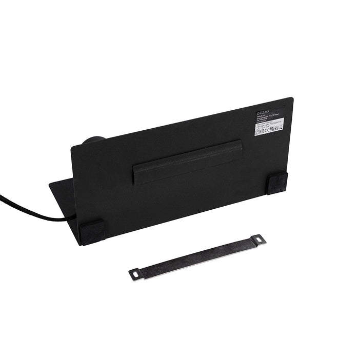 QAZQA Moderne wandlamp zwart magnetisch verstelbaar - Muro