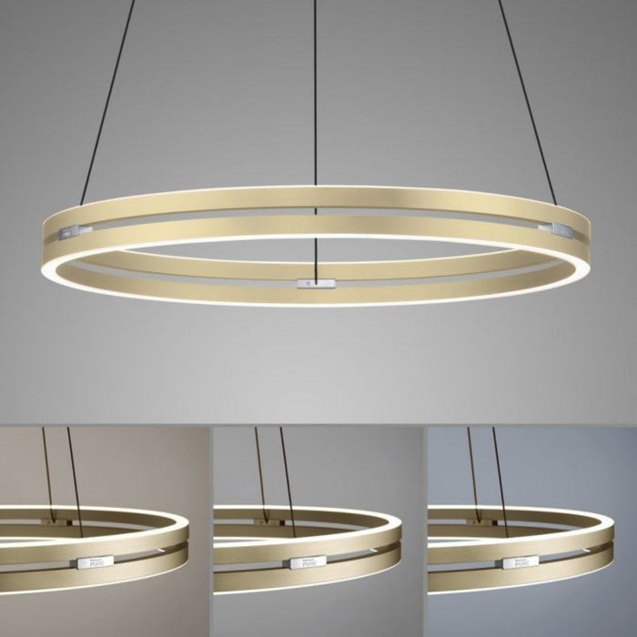 Neuhaus PURE® Neuhaus PURE-MOTO-E-LOOP Hanglamp E-Lift  Gold Ø 70cm