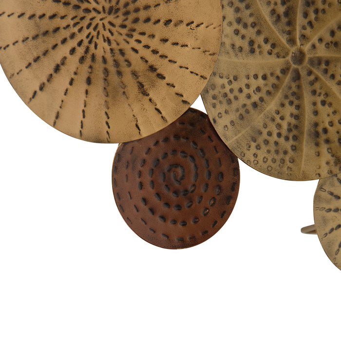 QAZQA Art Deco wandlamp antiek goud 71 cm - Kelly