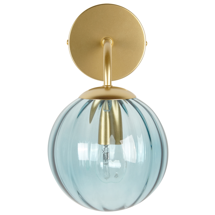 Beliani - BOOMI - Wandlamp - Blauw - Metaal