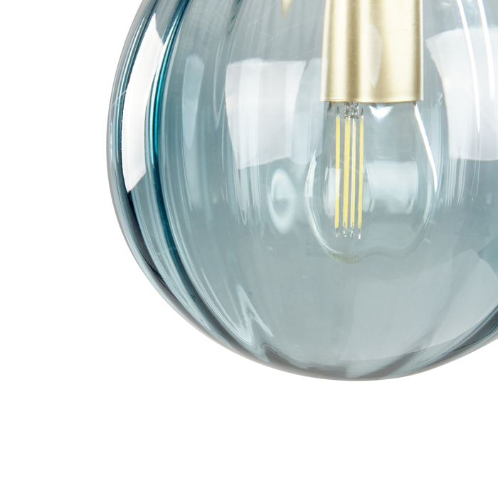 Beliani - BOOMI - Wandlamp - Blauw - Metaal