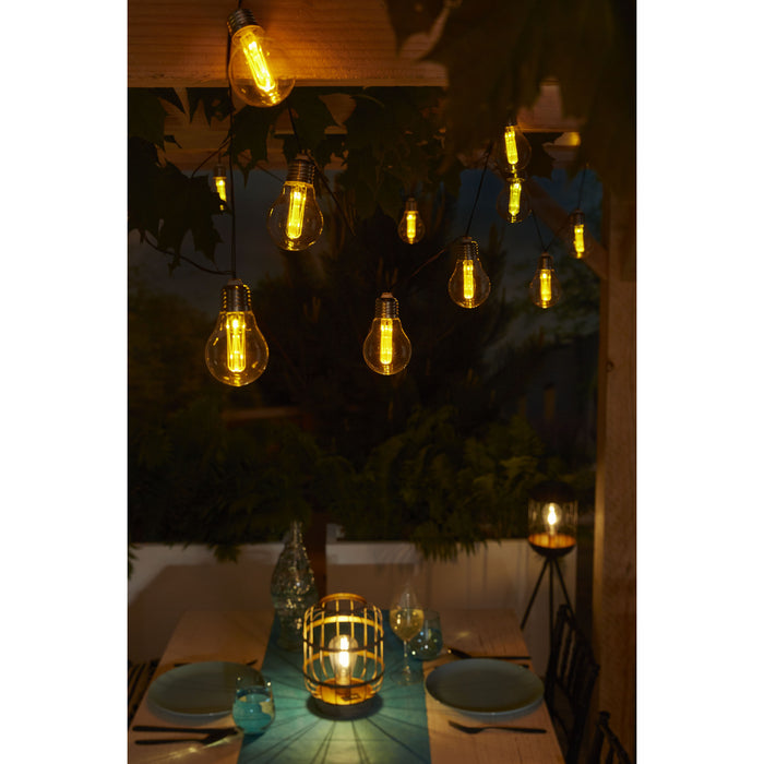 Solar Lichtsnoer Corfu Feestverlichting - 15x LED