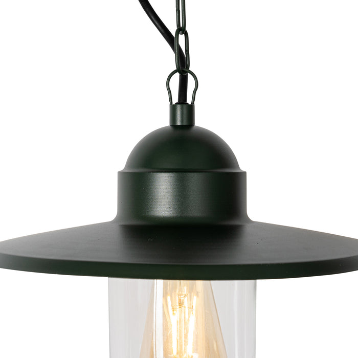 QAZQA Moderne buiten hanglamp donkergroen IP44 - Kansas