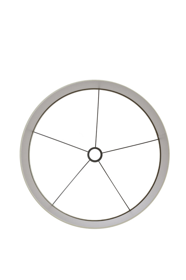 Light & Living Light&living Kap cilinder 50-50-49 cm VELOURS off white