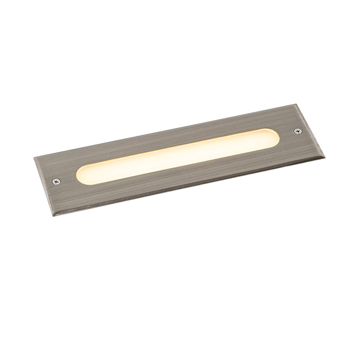 QAZQA Moderne grondspot staal 30 cm incl. LED IP65 - Eline