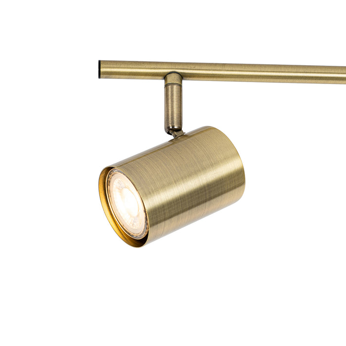 QAZQA Moderne spot brons kantelbaar 3-lichts - Jeana