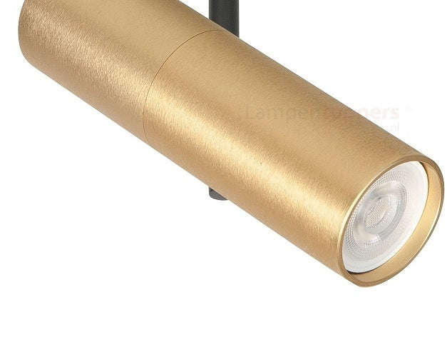Highlight Spot Trend Zwart Goud Mini GU-10 Ø 35mm 2 Lichts