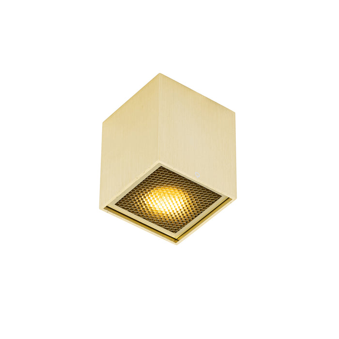 QAZQA Design opbouwspot goud GU10 50mm - Qubo Honey