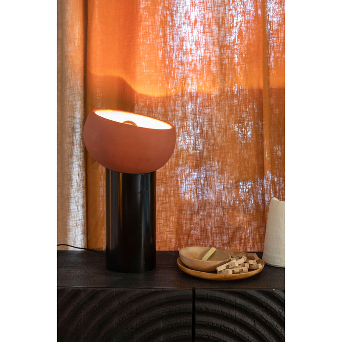Dutchbone Zahra Tafellamp  M Terracotta