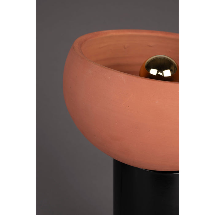 Dutchbone Zahra Tafellamp  M Terracotta