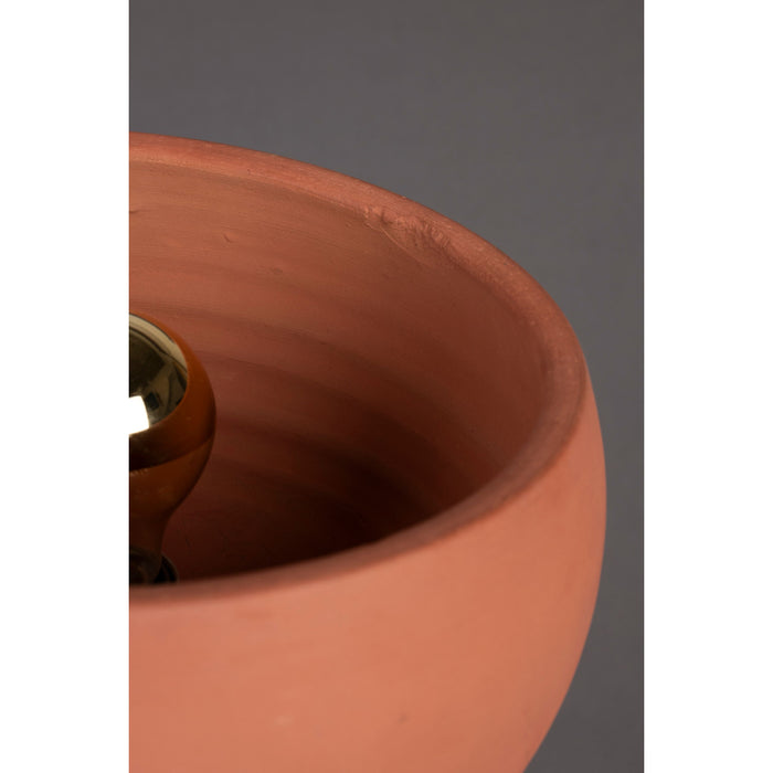 Dutchbone Zahra Tafellamp  M Terracotta