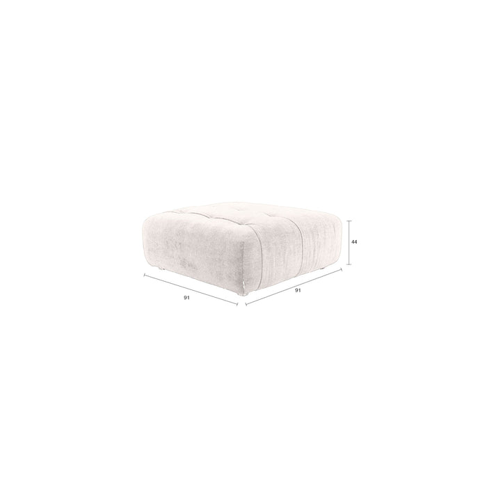 Dutchbone Giada Hocker Terra - Bruin