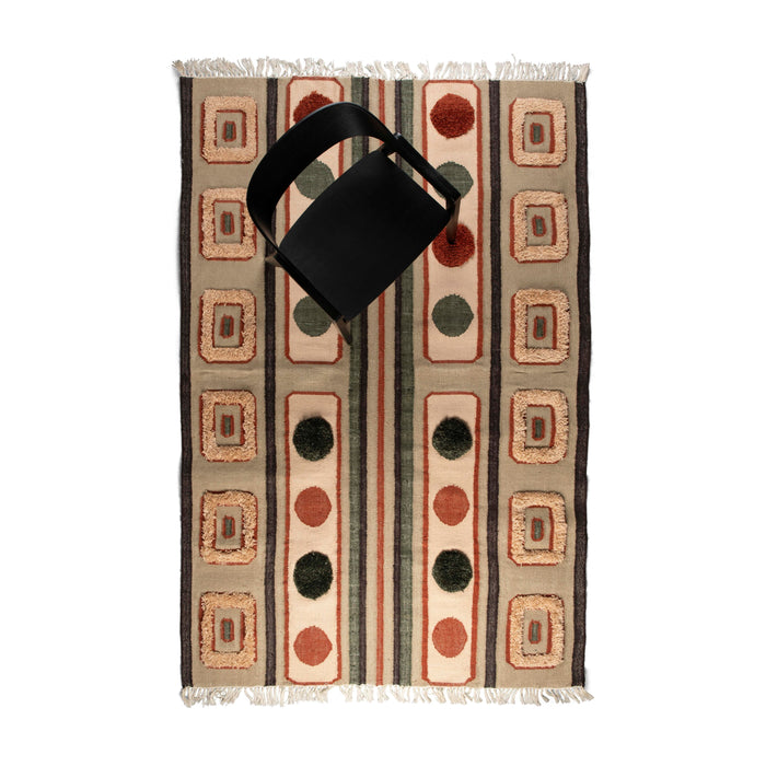 Dutchbone Haydon Vloerkleed 160x230 - Grijs