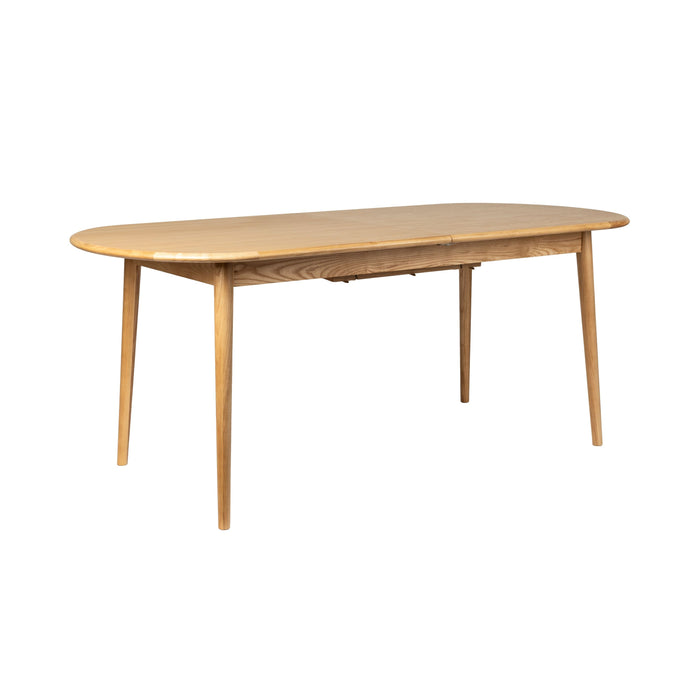 Zuiver Twist Uitschuifbare Eettafel 185|240x90 cm Eikenhout - Beige