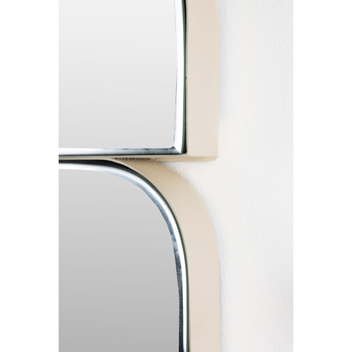 Zuiver Glamour Spiegel| Wandspiegel Beige