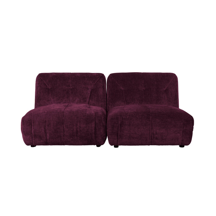 Dutchbone Giada Sofa 2-zits Plum - Paars