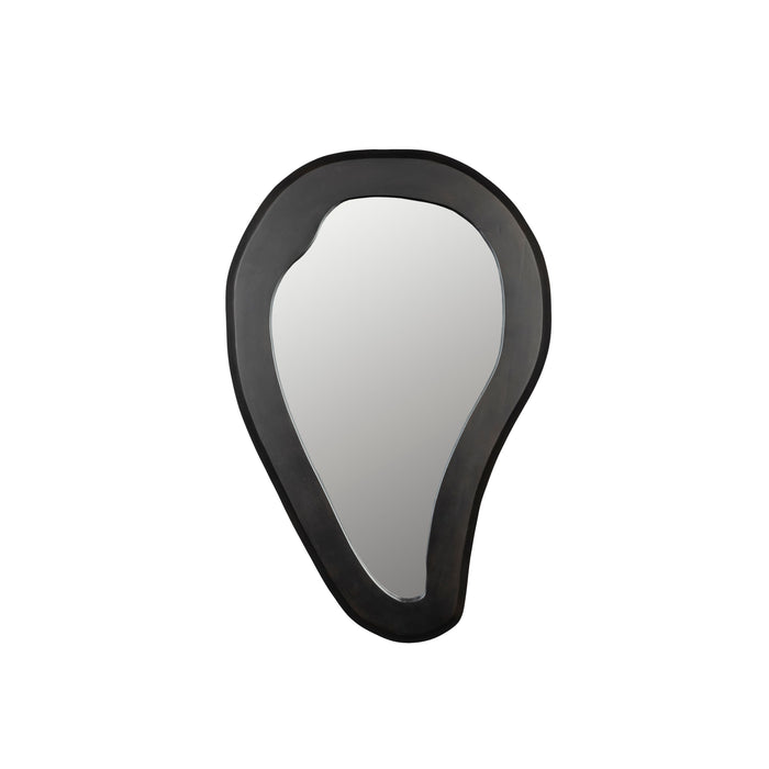 Dutchbone Aren Spiegel| Wandspiegel Organische vorm Zwart L