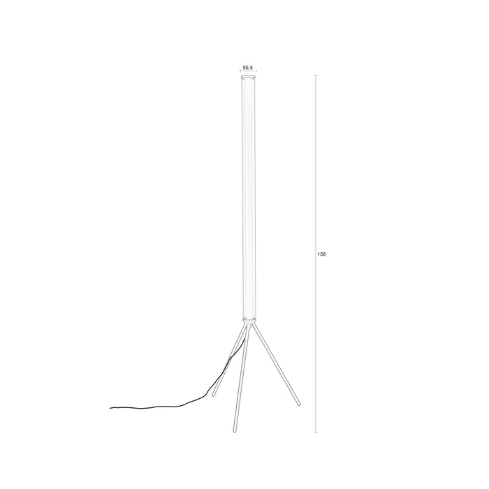 Zuiver Scotty Vloerlamp| Staande lamp - Beige