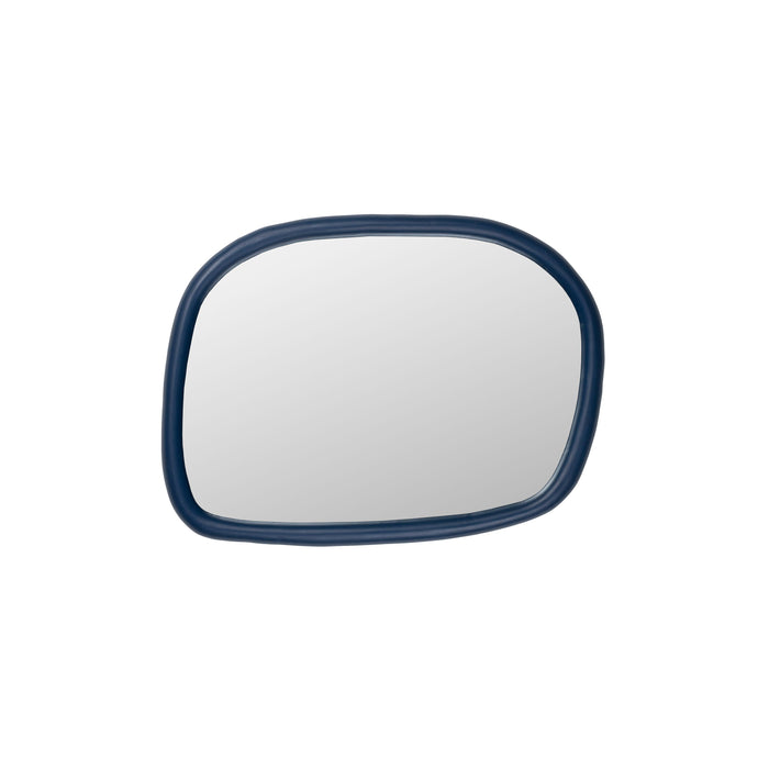 Zuiver Looks Spiegel| Wandspiegel Organische vorm Navy| Blauw M